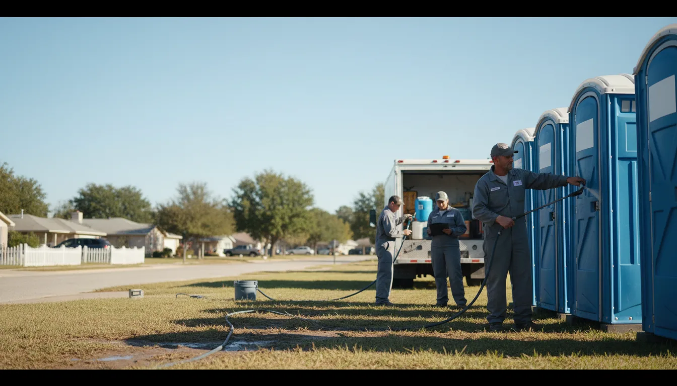Long-Term Portable Toilet Rental in Burlington, ND near me